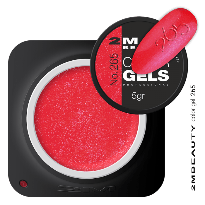 Színes Zselé - Csillámos 265 - HEMA Mentes: 
 
Pinkes piros színű color zselé, selymes c...
