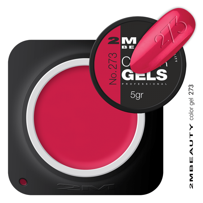 Színes Zselé - Matt 273 - HEMA Mentes Színes Zselé - Matt 273 - HEMA Mentes:
Pirosas-pink színű matt color zselé, magas pigm...