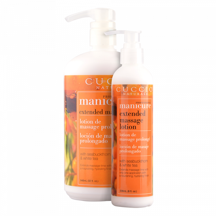 Cuccio masszázskrém homoktövissel és fehér teával(Extended massage lotion with sea buckthorn a...