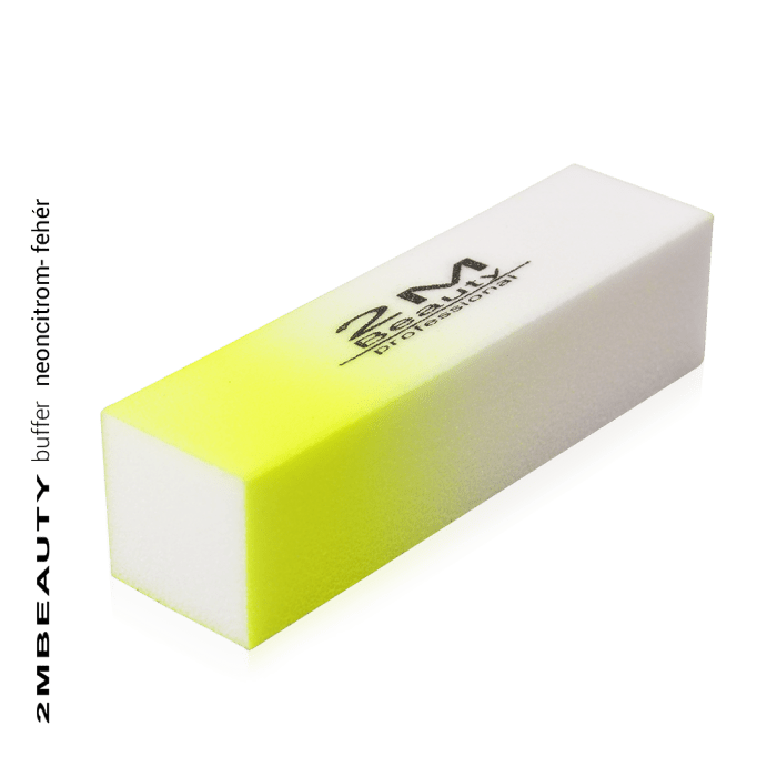 Buffer - Neon Citrom-Fehér #100 A tökéletesen formázott műkörmökhöz a 2MBEAUTY 4 oldalú Buffereket is ajánljuk!
Téglal...