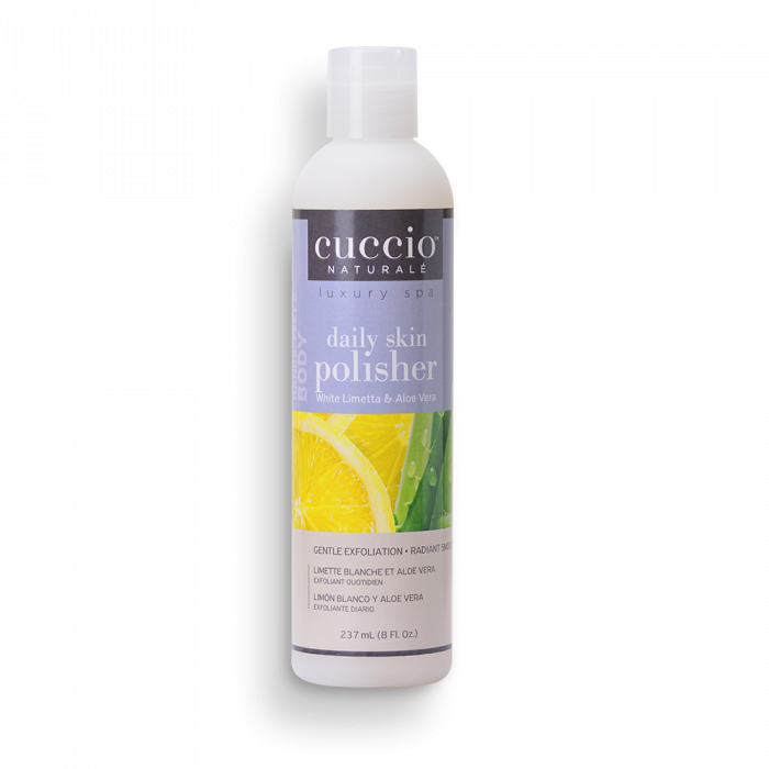 Cuccio Mikroszemcsés Bőrradír Zöldcitrommal és Aloe Verával - Daily Skin Polisher White Limetta & Aloe Vera Cuccio mikroszemcsés bőrradír zöldcitrommal és aloe verával (Daily skin polisher white limetta...