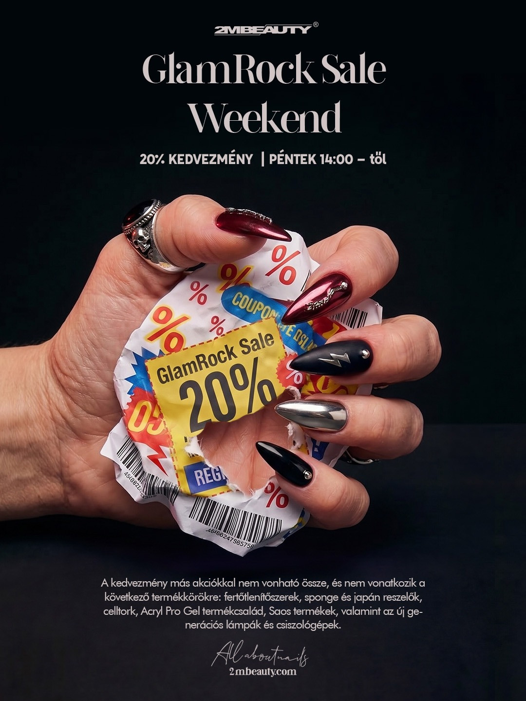 Glamrock Sale Weekend banner