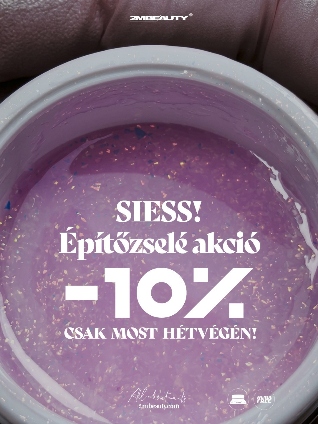 Bestseller építőzselék és műköröm alapanyagok kedvezménnyel
