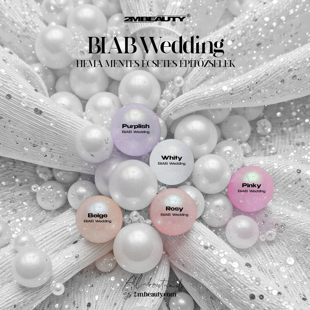 BIAB Wedding Ecsetes Építőzselék