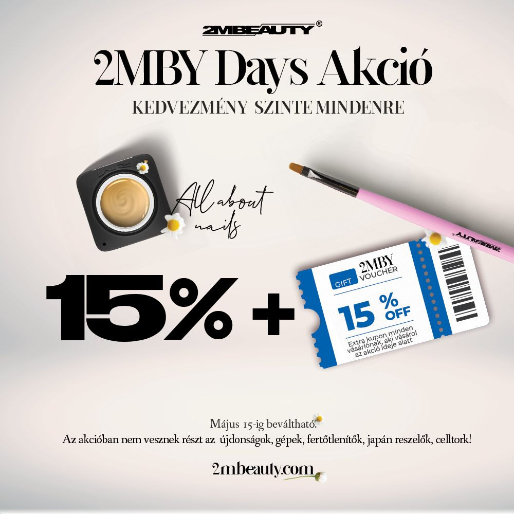 2MBY DAYS -15% 2MBY DAYS -15%