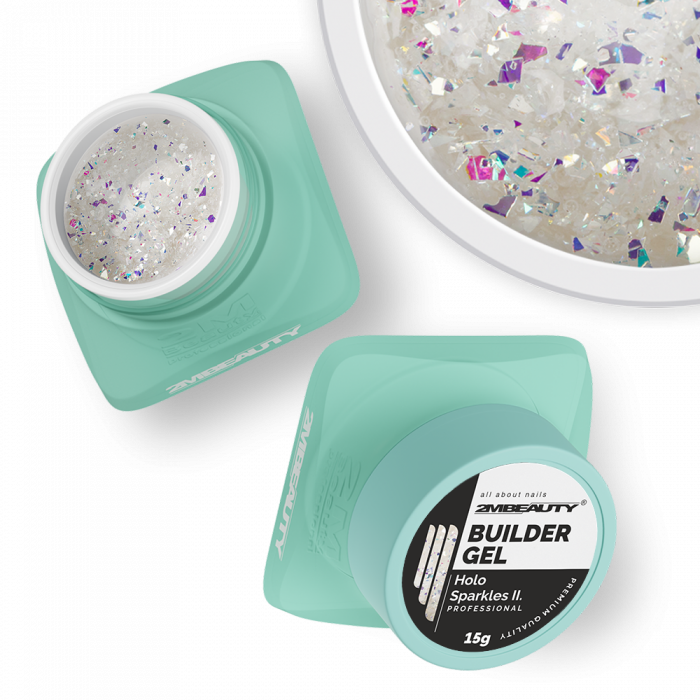 Holo Sparkles 02 - HEMA Mentes Építőzselé (15g) (2)