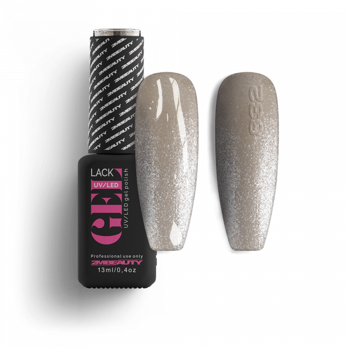 Gel Lack - Csillámos 0832 - HEMA Mentes (13 ml) (4)