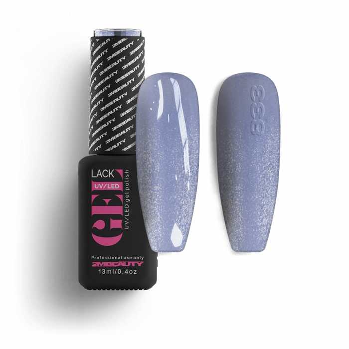 Gel Lack - Csillámos 0833 - HEMA Mentes (13 ml) (4)