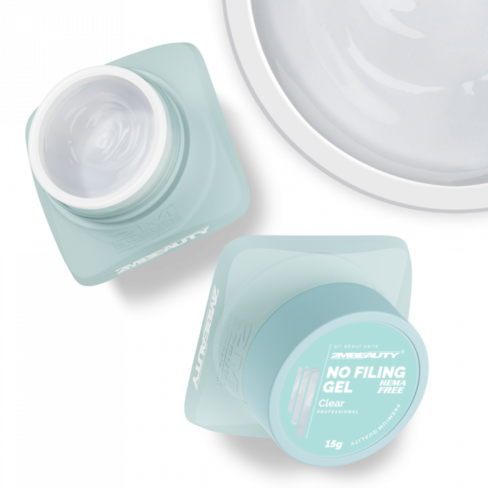 No Filing - Clear - HEMA Mentes Reszelésmentes Építőzselé (30g) (2)