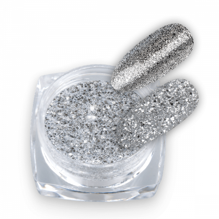 Pure Silver Mix 01 csillámpor (2)