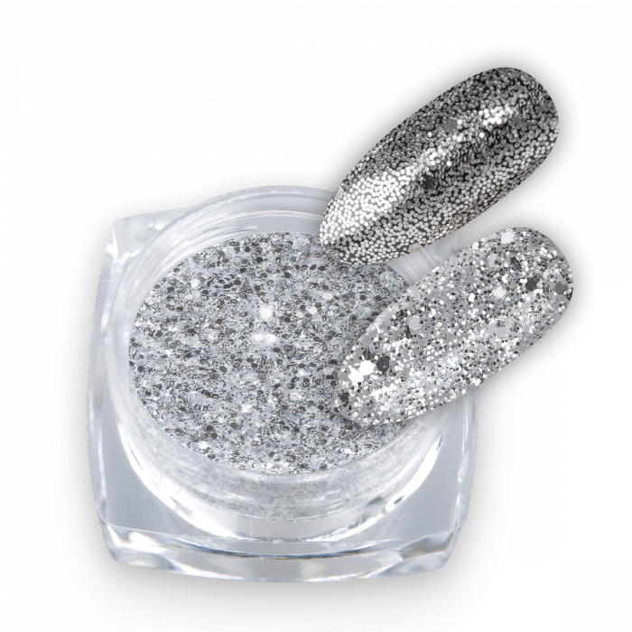 Pure Silver Mix 02 csillámpor (2)