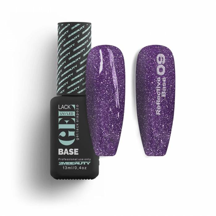 Gel Lack - Reflective Base 09 - HEMA Mentes (13 ml) (4)