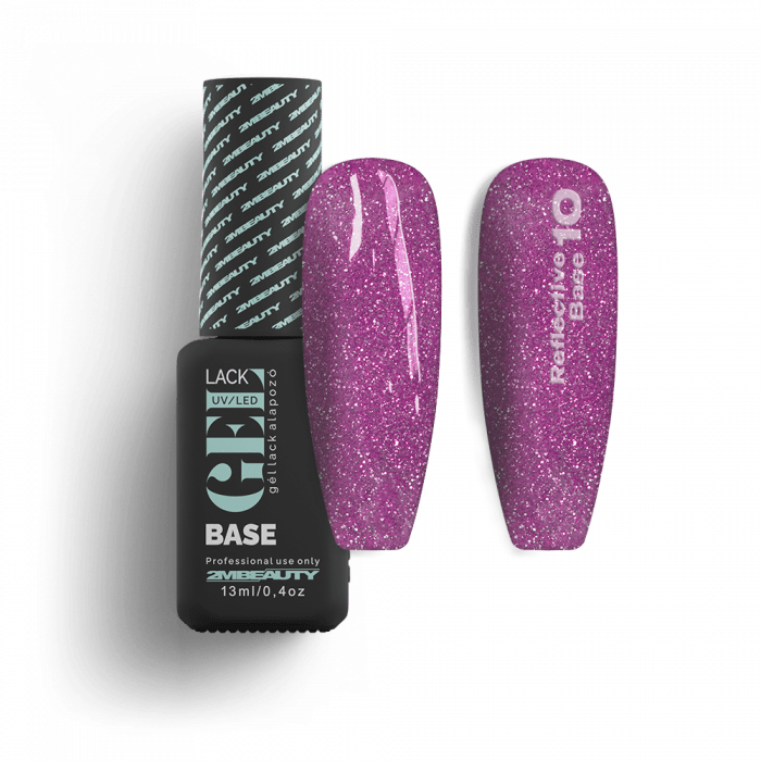 Gel Lack - Reflective Base 10 - HEMA Mentes (13 ml) (4)