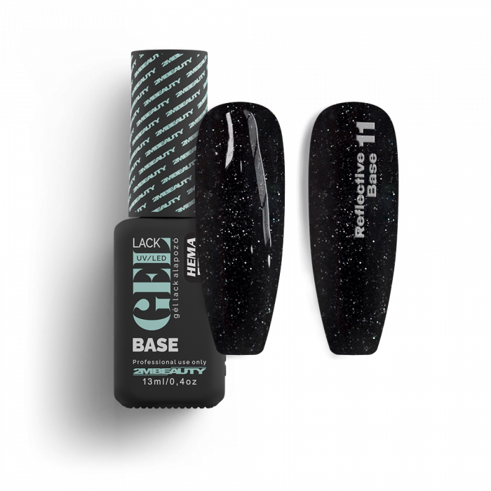 Gel Lack - Reflective Base 11 - HEMA Mentes (13 ml) (4)