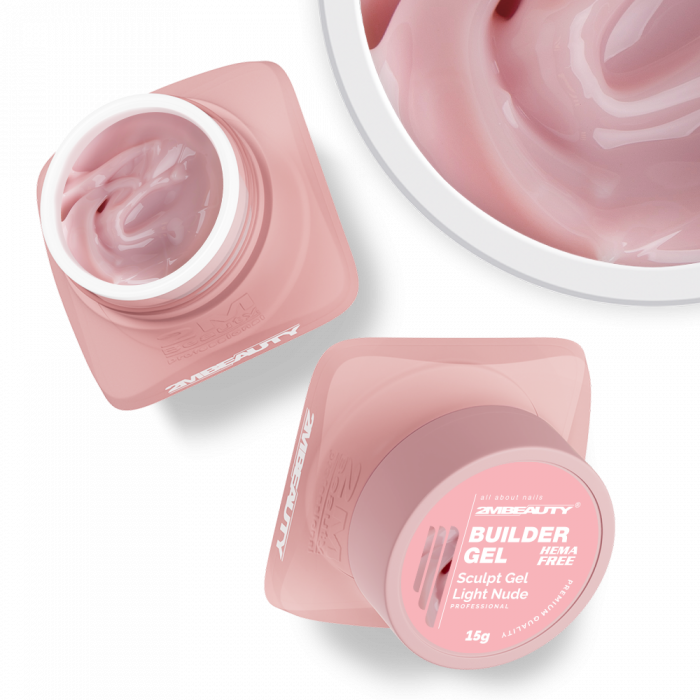 Sculpt Gel - Light Nude - HEMA Mentes Építőzselé (30g) (4)