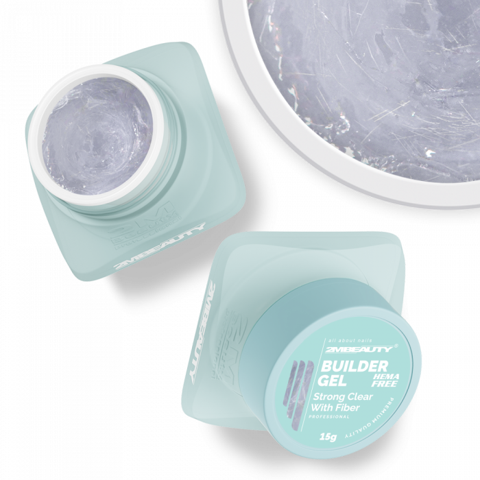 Strong Builder Clear With Fiber - HEMA Mentes Üvegszálas Építőzselé (15g) (3)