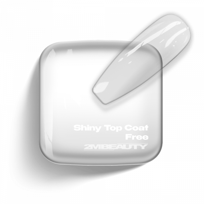 Gel Lack Fedő - Shiny Top Coat Free - HEMA Mentes (13 ml) (2)