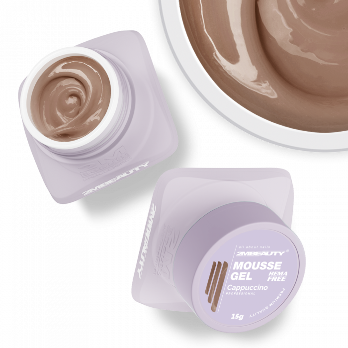 Mousse - Cappuccino - HEMA Mentes Építőzselé (15g) (3)
