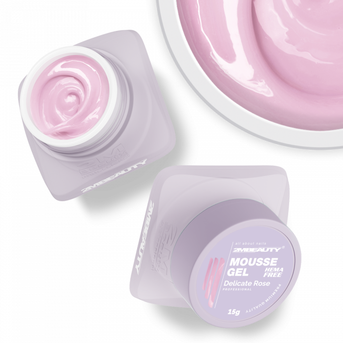 Mousse - Delicate Rose - HEMA Mentes Építőzselé (30g) (2)