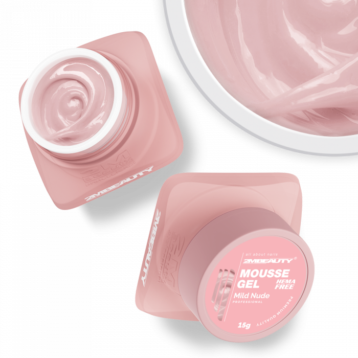 Mousse - Mild Nude - HEMA Mentes Építőzselé (30g) (2)