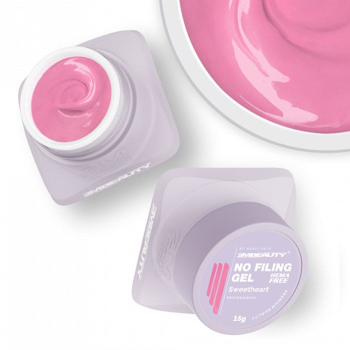 No Filing - Sweetheart - HEMA Mentes Reszelésmentes Építőzselé (15g) (3)