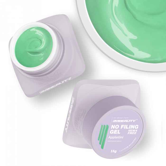 No Filing - Appletini - HEMA Mentes Reszelésmentes Építőzselé (15g) (3)