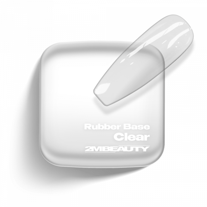 Gel Lack - Rubber Base Clear - HEMA Mentes (13 ml) (2)