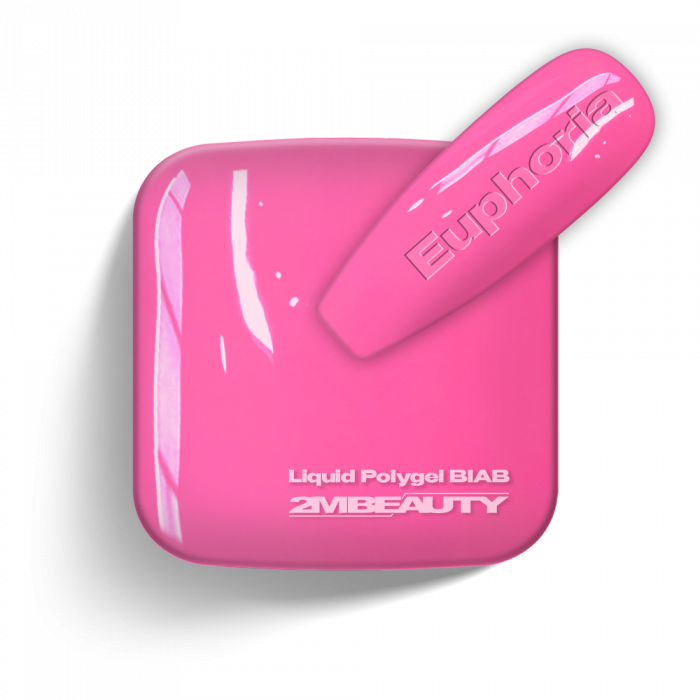 Liquid Polygel BIAB - Euphoria - HEMA Mentes Ecsetes Építőzselé (5ml - mini me) (2)