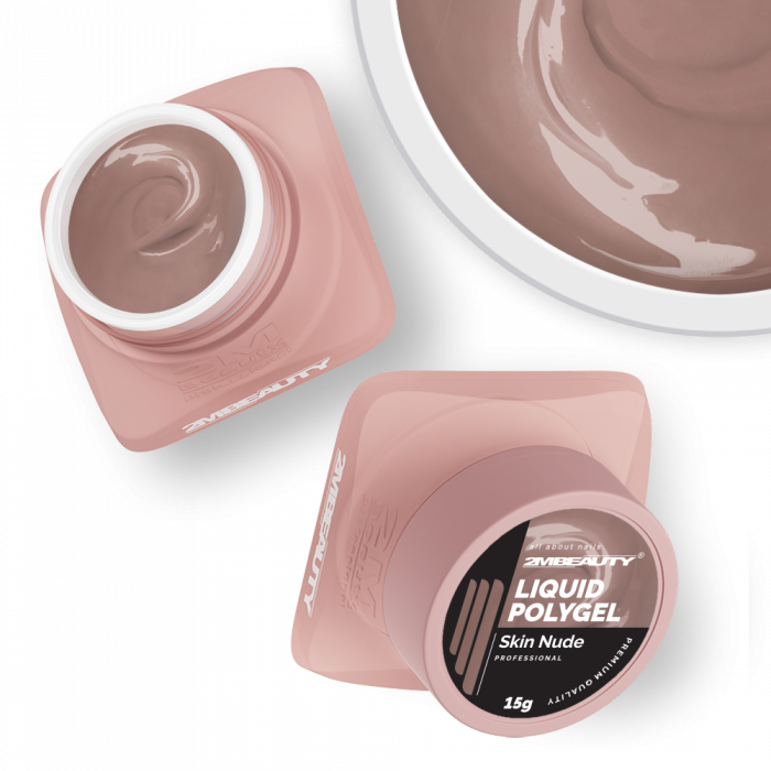 Liquid Polygel - Skin Nude - HEMA Mentes Építőzselé (30g) (2)