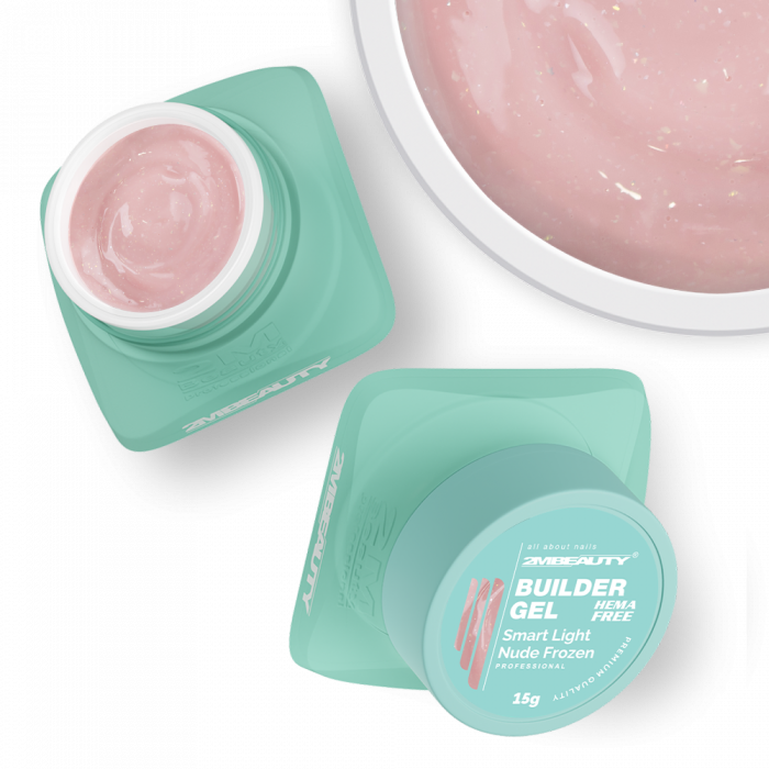 Smart Light Nude Gel Frozen - HEMA Mentes Építőzselé (15g) (3)