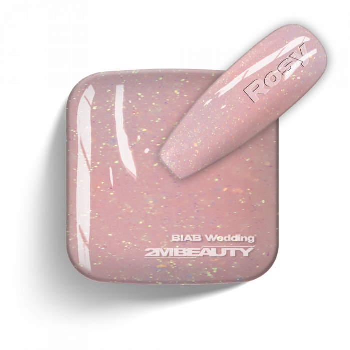 BIAB - Wedding - Rosy - HEMA Mentes Ecsetes Építőzselé (5ml - mini me) (5)