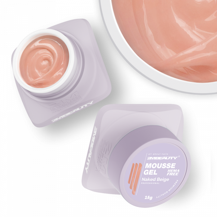 Mousse - Naked Beige - HEMA Mentes Építőzselé (30g) (2)