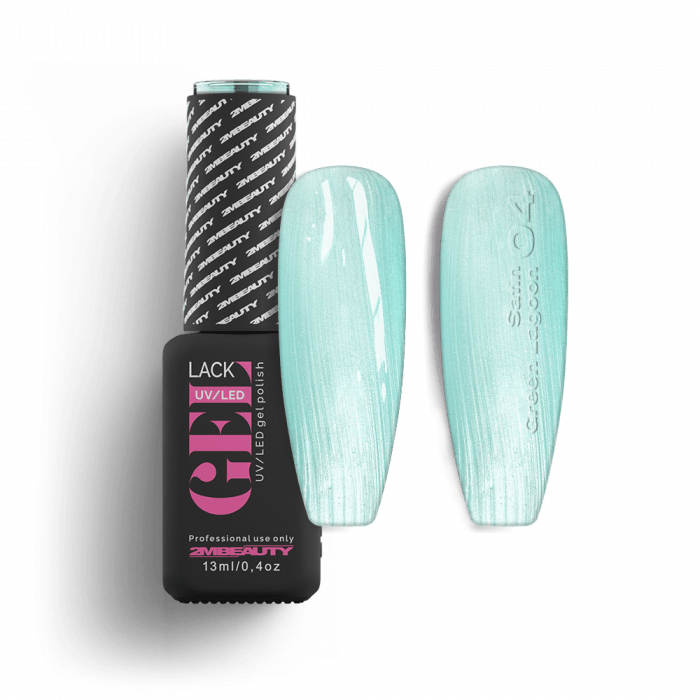 Gel Lack - Satin - 04 Green Lagoon - HEMA Mentes (13 ml) (3)