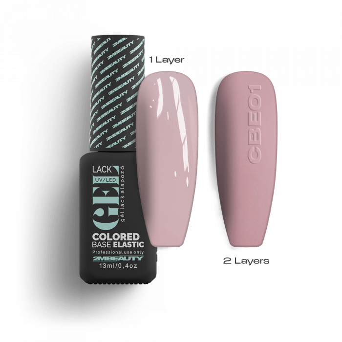 Gel Lack - Colored Base Elastic CBE01 - HEMA Mentes (100ml) (2)