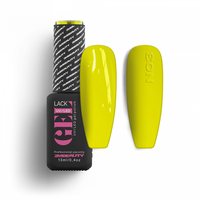 Gel Lack - Neon N003 - HEMA Mentes (13 ml) (2)