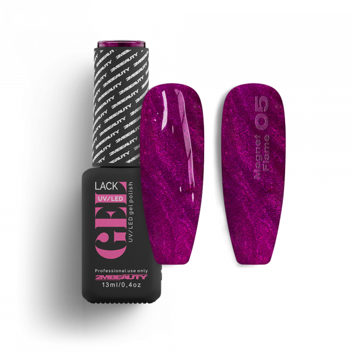 Gel Lack - Magnet Flame 05 - HEMA Mentes (5ml - mini me) (2)