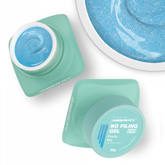 No Filing - Pearly Bay - HEMA Mentes Reszelésmentes Építőzselé (15g) (2)