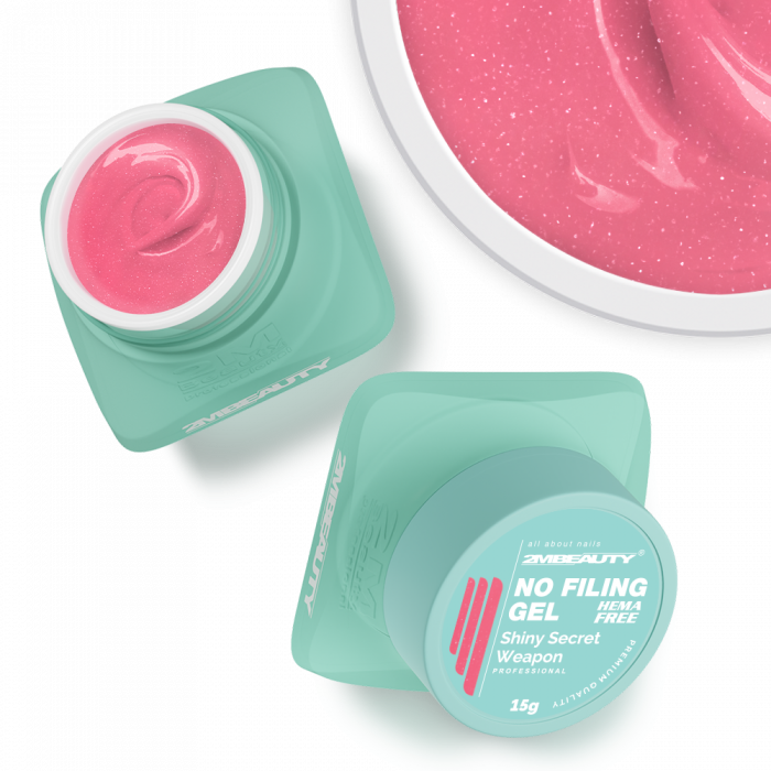 No Filing - Shiny Secret Weapon - HEMA Mentes Reszelésmentes Építőzselé (15g) (2)