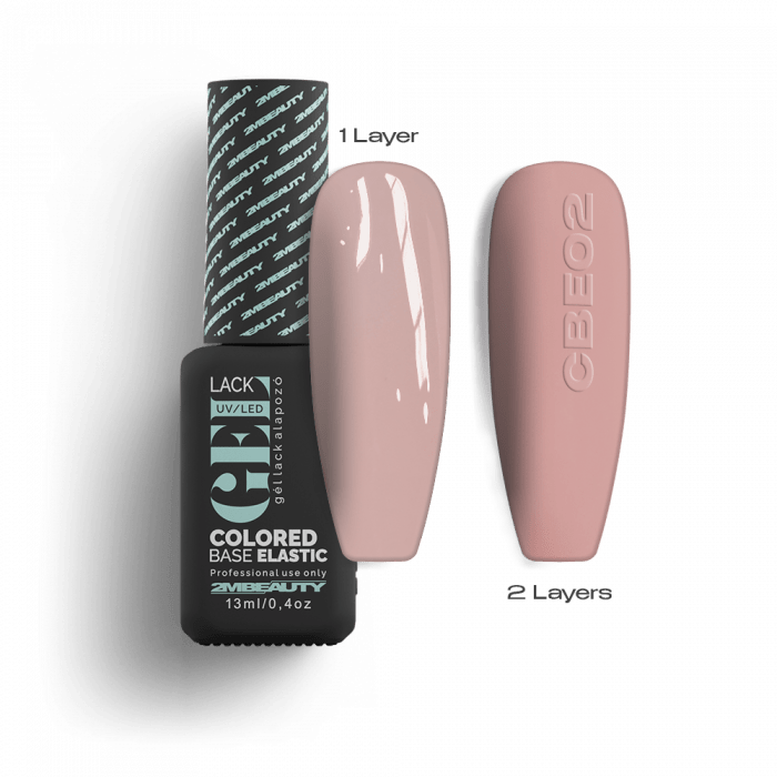 Gel Lack - Colored Base Elastic CBE02 - HEMA Mentes (50ml) (2)