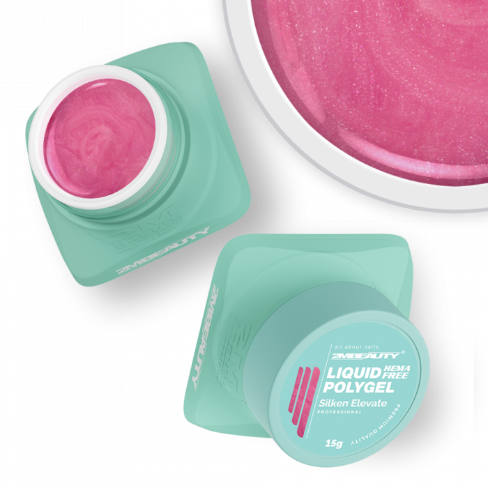 Liquid Polygel - Silken Elevate - HEMA Mentes Építőzselé (30g) (2)