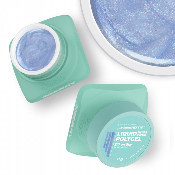 Liquid Polygel - Silken Sky - HEMA Mentes Építőzselé (15g) (2)