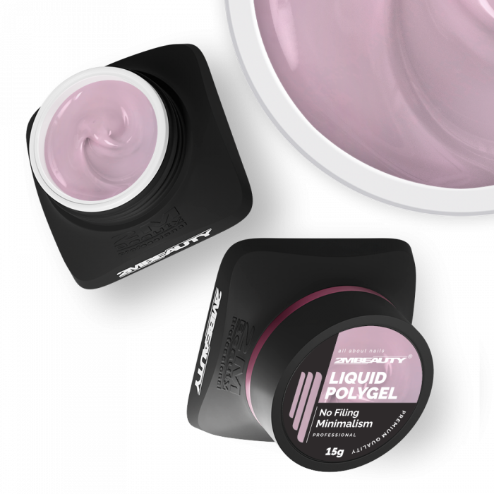 Liquid Polygel No Filing - Minimalism - HEMA Mentes Reszelésmentes Építőzselé (15g) (2)