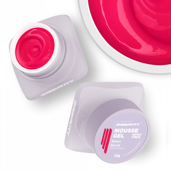 Mousse - Neon - Revel - HEMA Mentes Építőzselé (15g) (2)