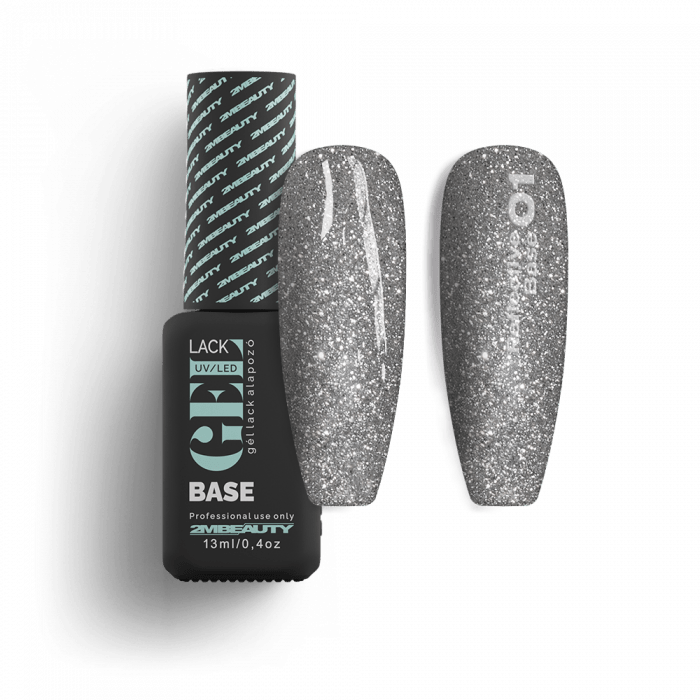 Gel Lack - Reflective Base 01 - HEMA Mentes (13 ml) (2)