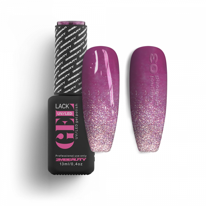 Gel Lack - Magnet Super Diamond 03 - HEMA Mentes (13 ml) (2)