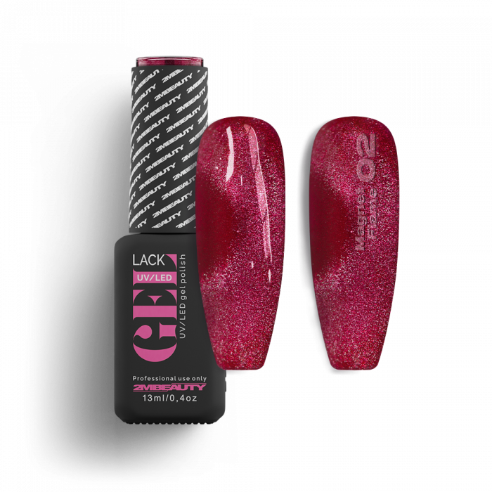 Gel Lack - Magnet Flame 02 - HEMA Mentes (13 ml) (2)