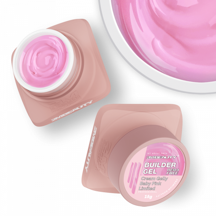 Cream Gelly Baby Pink - Limited - HEMA Mentes Építőzselé (15g) (2)