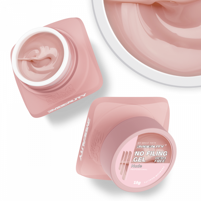 No Filing - Nude - HEMA Mentes Reszelésmentes Építőzselé (50g) (2)