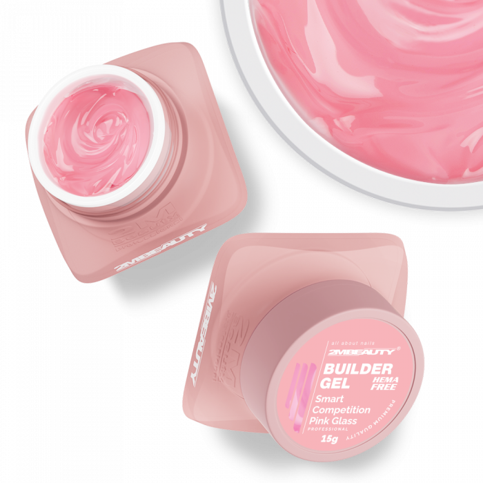 Smart Competition Pink Glass - HEMA Mentes Építőzselé (30g) (2)