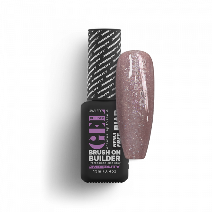 BIAB - Princess - 03 Latte - HEMA Mentes Ecsetes Építőzselé (13 ml) (2)